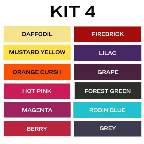  12 Reactive Dye Colors Tiedye Kit 4